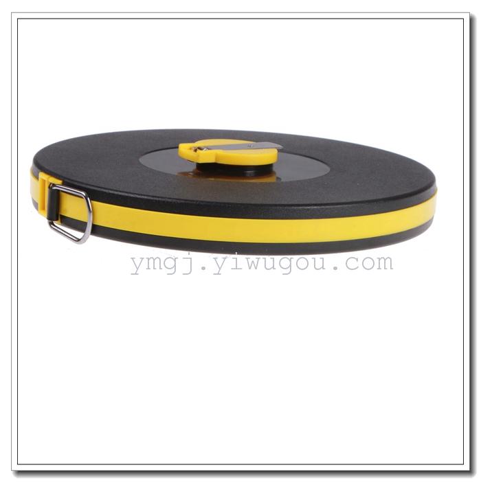 The soft leather ruler tape engineering measurement of glass fiber pull long ruler 50m The soft leather ruler tape engineering measurement of glass fiber pull long ruler 50m