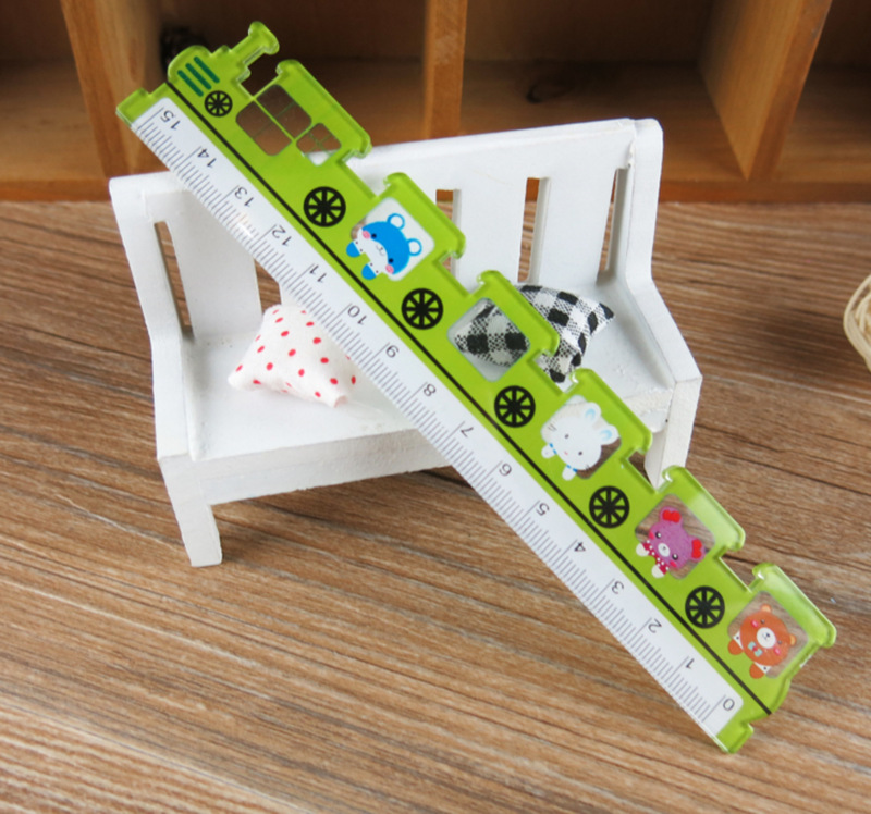 Creative little train modeling cartoon ruler practical students stationery 15cm mathematics class measurement ruler tool Creative little train modeling cartoon ruler practical students stationery 15cm mathematics class measurement ruler tool