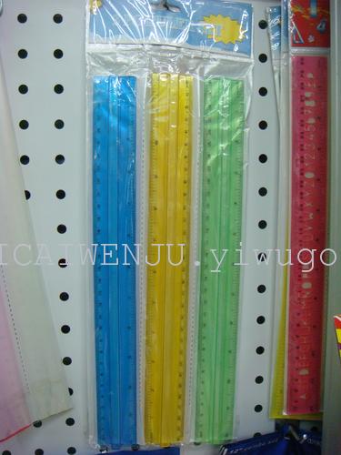 30cm3pcs Convex ruler,Handle ruler