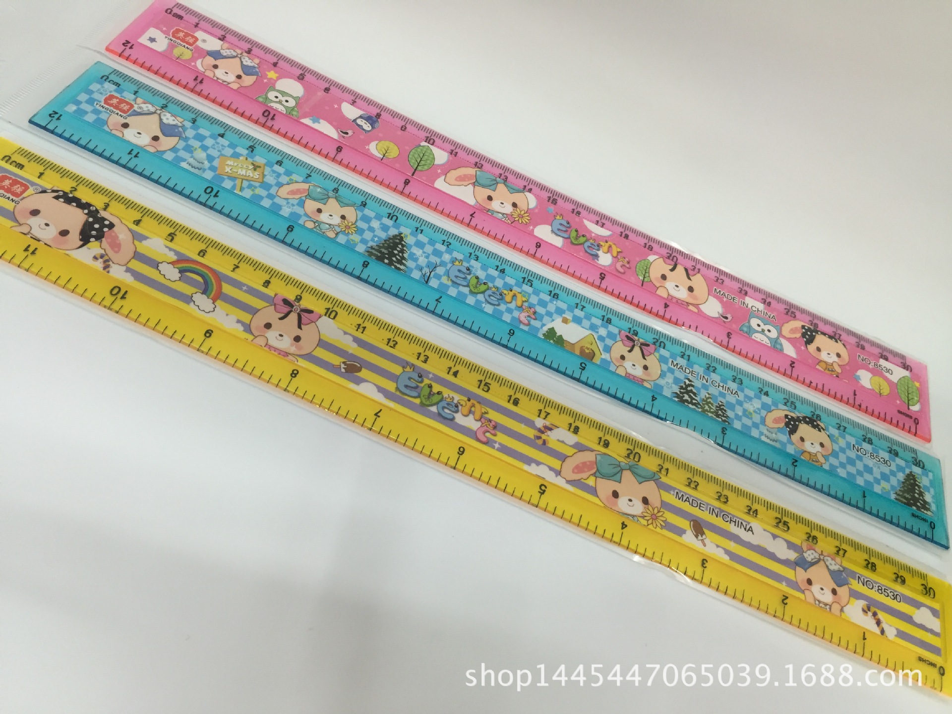 Cartoon creative ruler student supplies 30cm measuring ruler direct sale factory Cartoon creative ruler student supplies 30cm measuring ruler direct sale factory