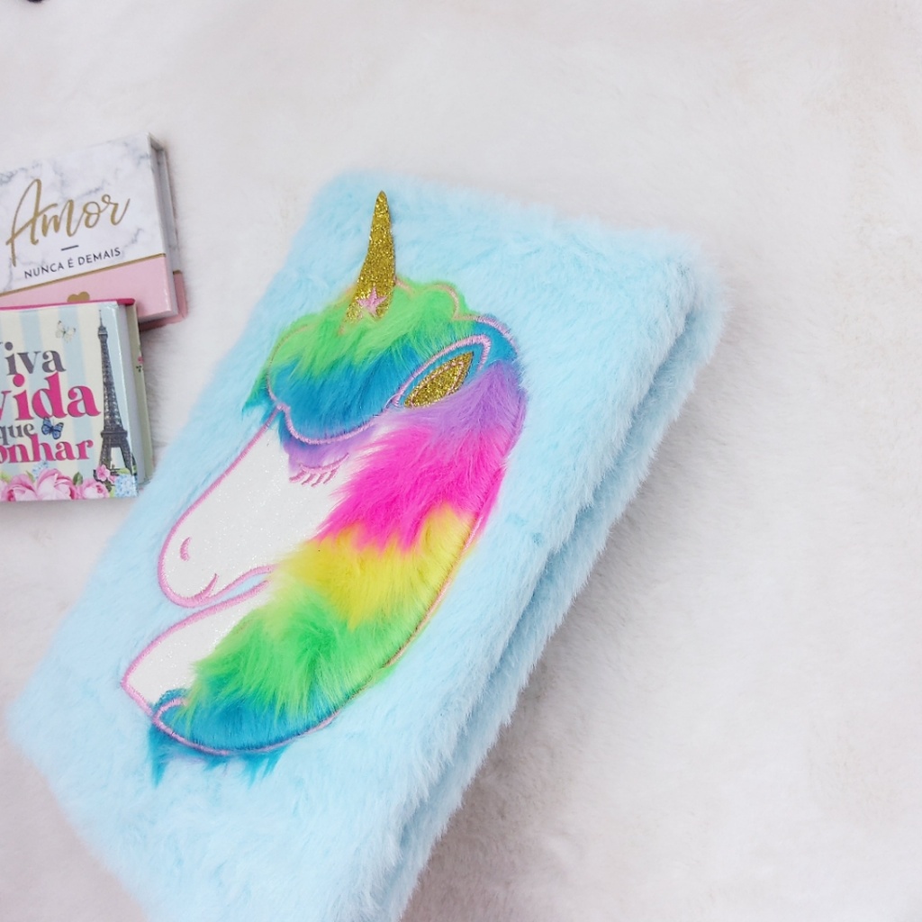 Factory Direct Sales A5 Embroidered Unicorn Plush Journal Notebook Creative Cute Gift Stationery Gift Factory Direct Sales A5 Embroidered Unicorn Plush Journal Notebook Creative Cute Gift Stationery Gift