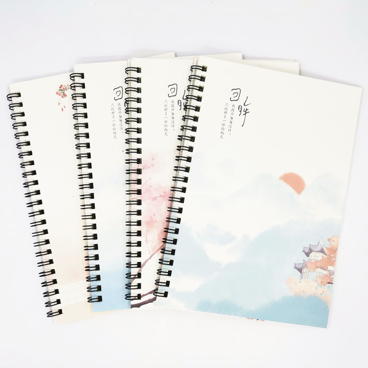 Creative Line Ring Book Loose-Leaf Coil Notebook Notebook Notepad Student Record Book Stationery Free Shipping