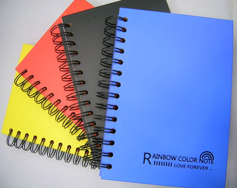 interleaves notebook notepad speral binding
