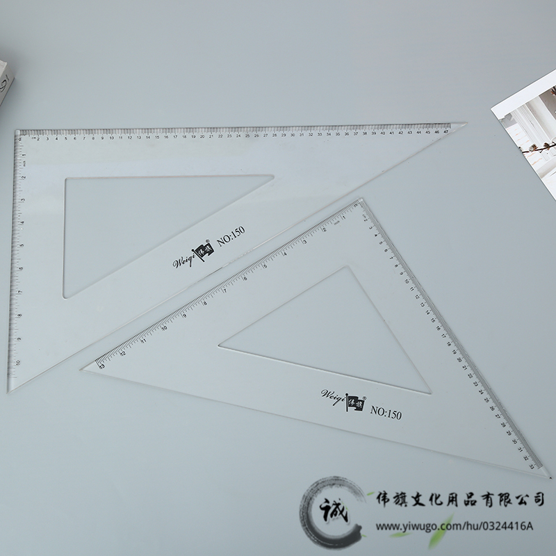 Mechanical drawing kit set Design professional architectural engineering drawing drawing with triangular ruler set