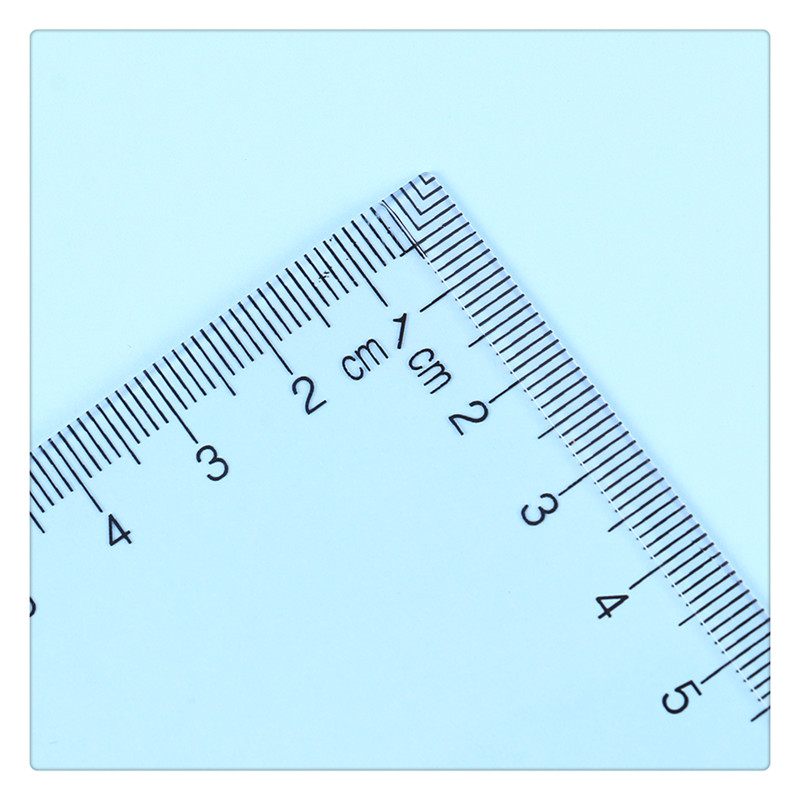 Set square Cokai triangular rule 20cm multi-functional bevel edge cloud ruler 30cm isosceles ruler for design