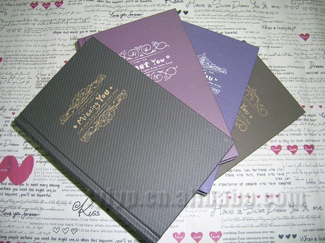 Hard back round back Diary notebook