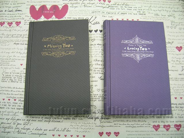 Hard back round back Diary notebook