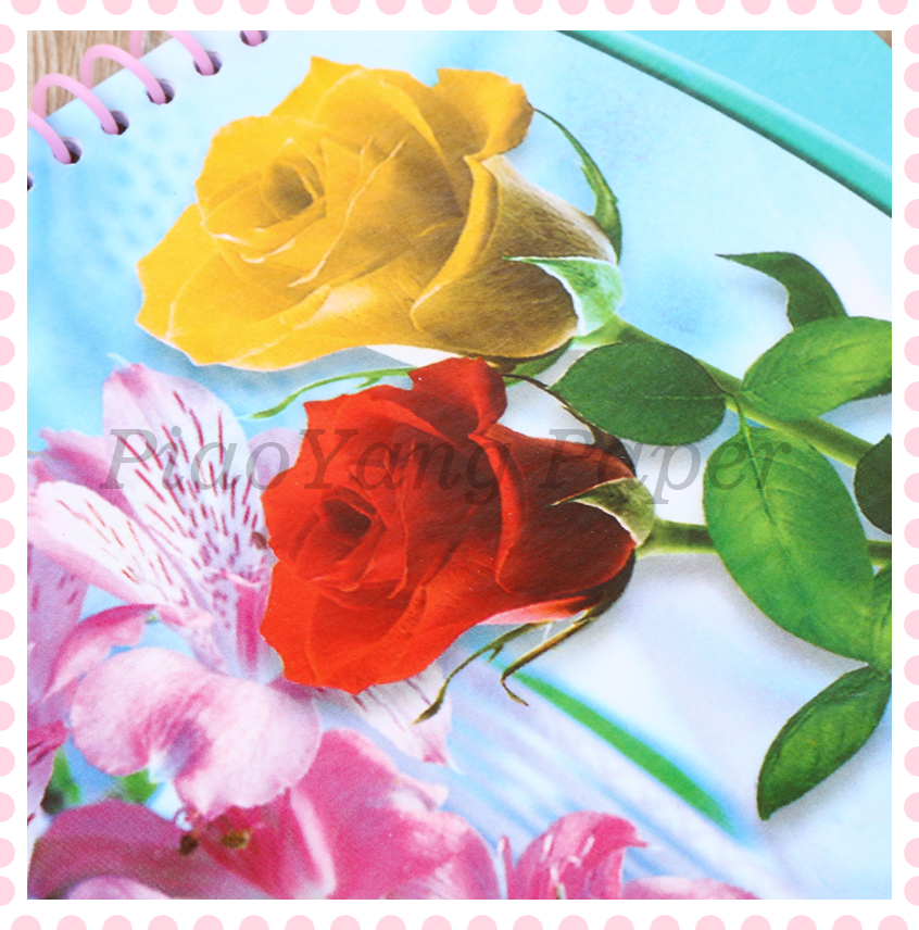 Rose Korean notebooks lovely lady European diary notebook stationery wholesale set of four Rose Korean notebooks lovely lady European diary notebook stationery wholesale set of four
