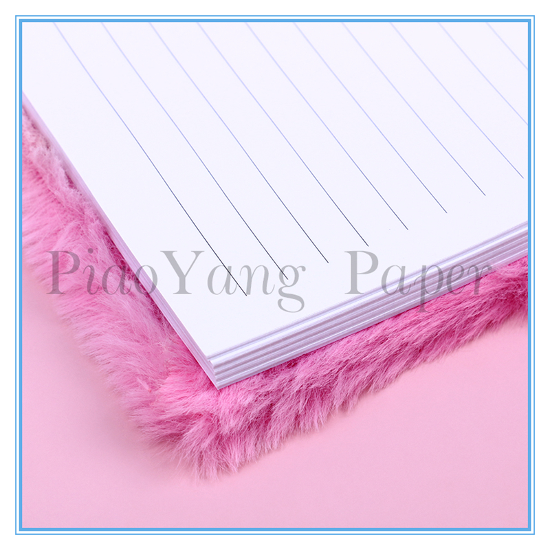 Plush notebook creative fashion stationery hand book super cute notebook girl heart high appearance level notepad Plush notebook creative fashion stationery hand book super cute notebook girl heart high appearance level notepad