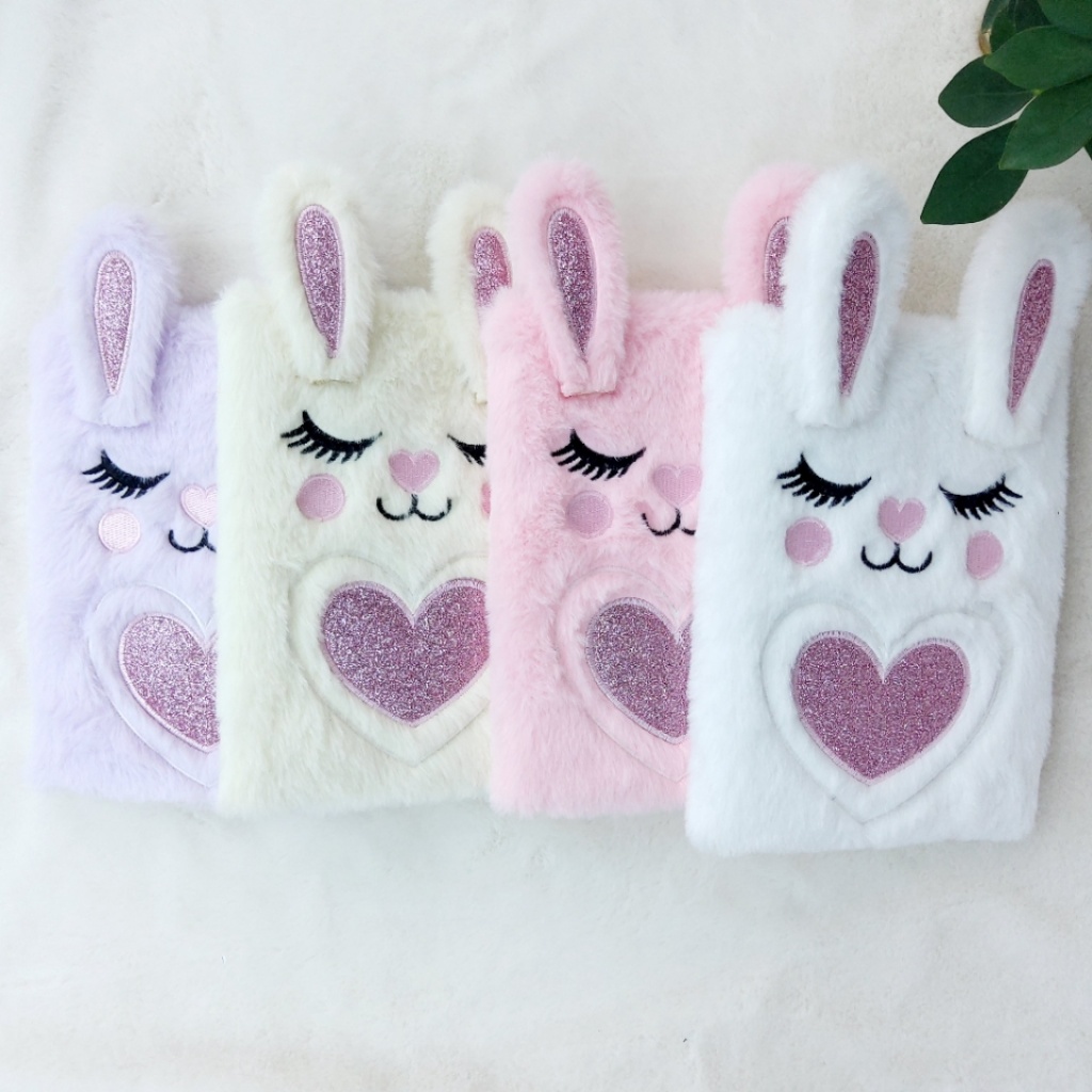 Factory Direct Sales A5 Rabbit Plush Notebook Journal Book Hard Copy Creative Adorable Pet Stationery Gift Factory Direct Sales A5 Rabbit Plush Notebook Journal Book Hard Copy Creative Adorable Pet Stationery Gift