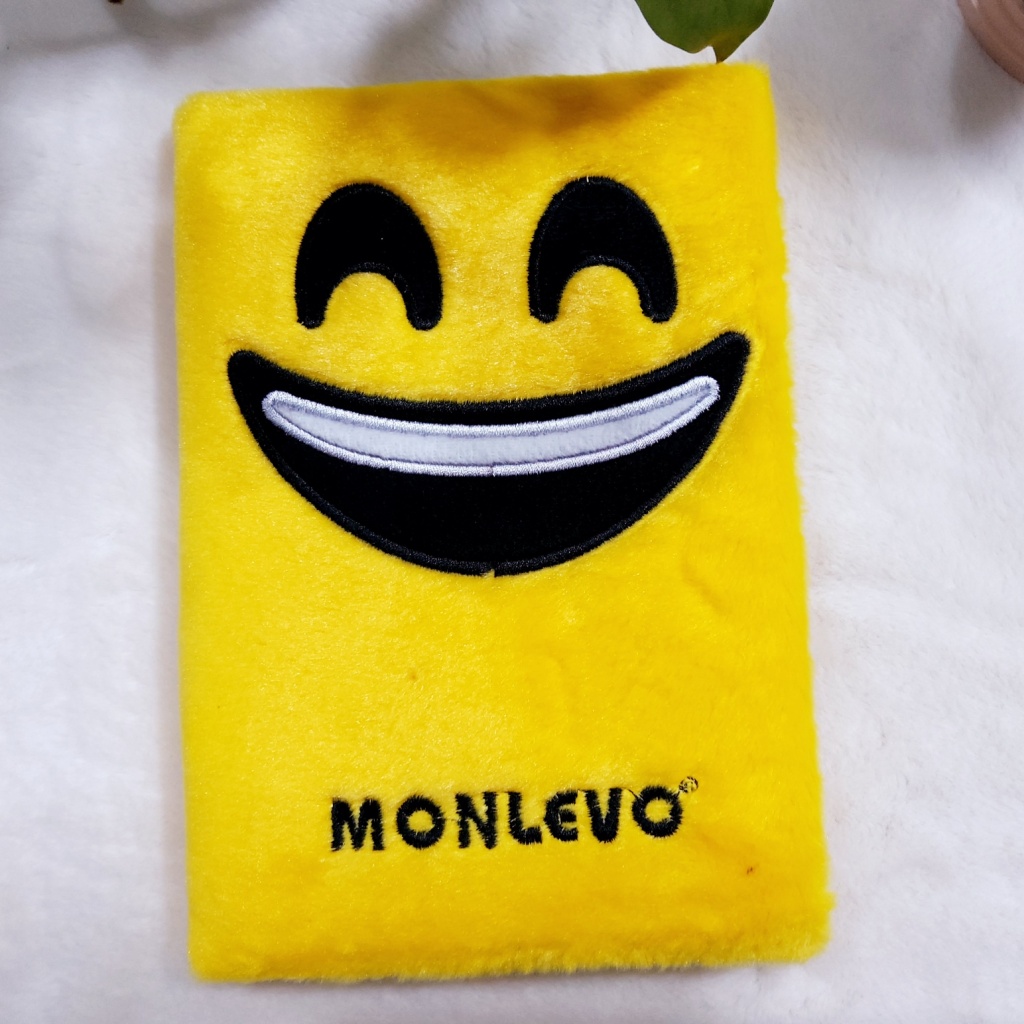 Factory Direct Sales New Cute Smiling Face Plush Notebook Journal Book Diary Notepad Creative Gift Factory Direct Sales New Cute Smiling Face Plush Notebook Journal Book Diary Notepad Creative Gift