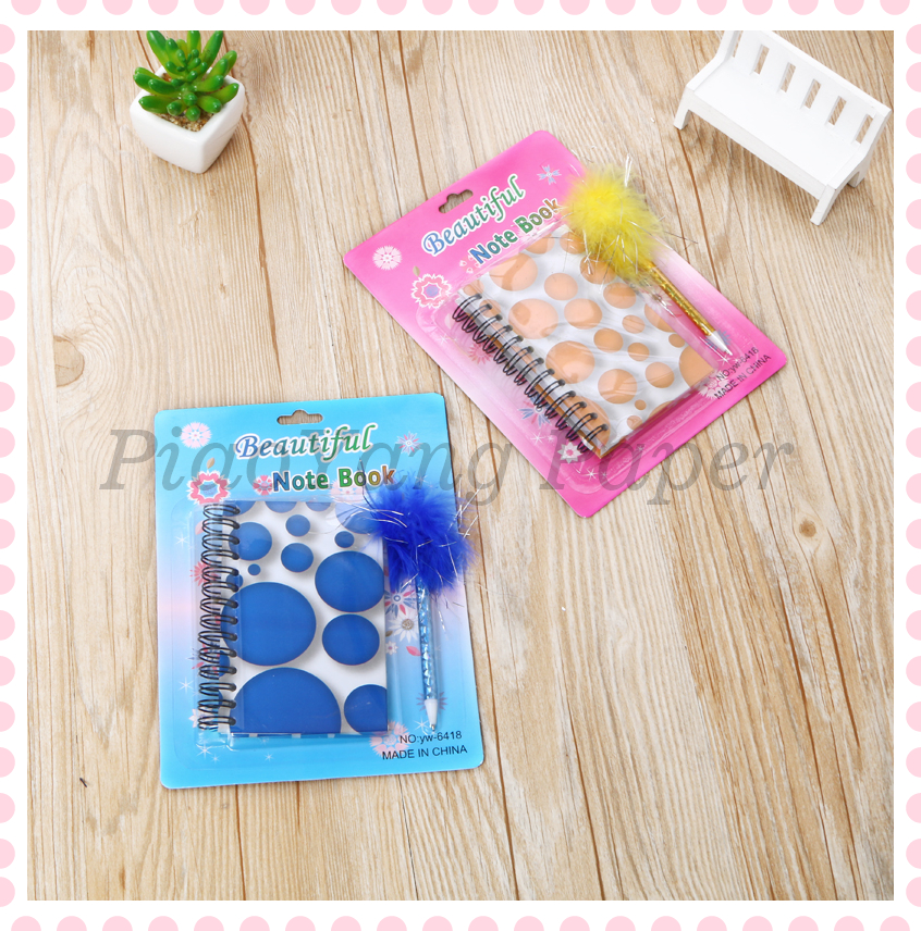 Elementary school children notebooks set notebook coil this ballpoint pen set girl lovely notebook Elementary school children notebooks set notebook coil this ballpoint pen set girl lovely notebook