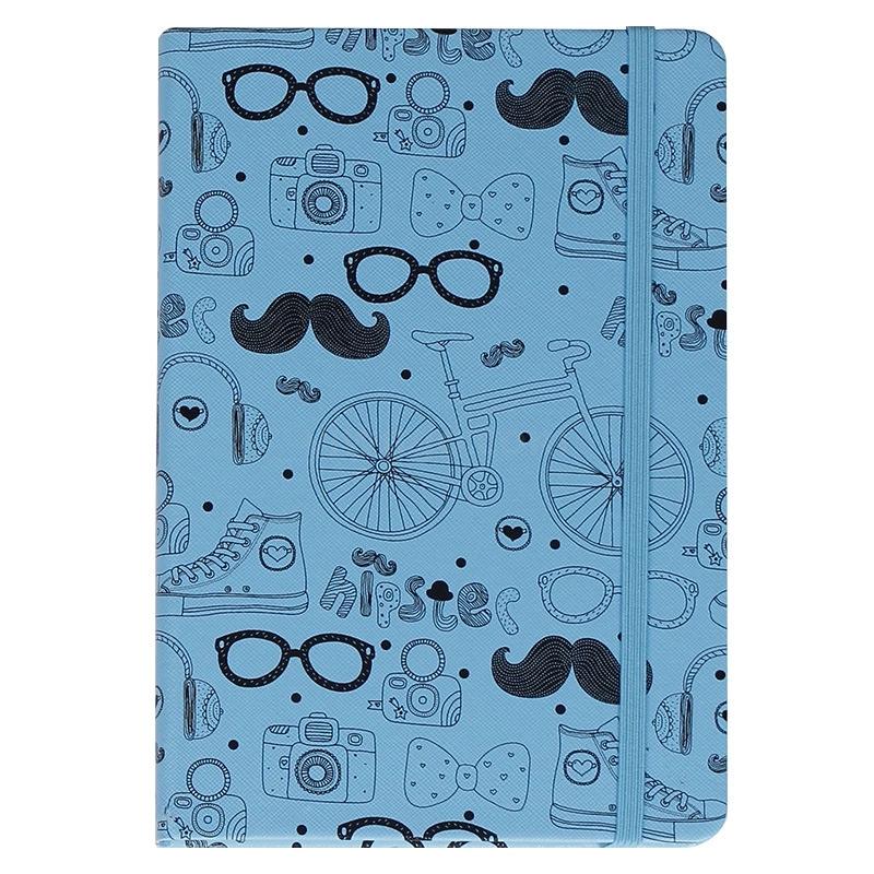 Custom creative A5 notebook cartoon diary book PU leather office notebook stationery custom Logo