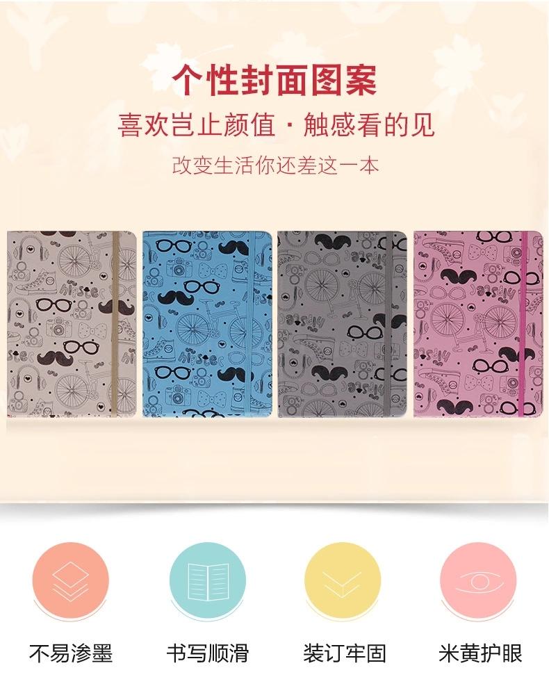Custom creative A5 notebook cartoon diary book PU leather office notebook stationery custom Logo Custom creative A5 notebook cartoon diary book PU leather office notebook stationery custom Logo