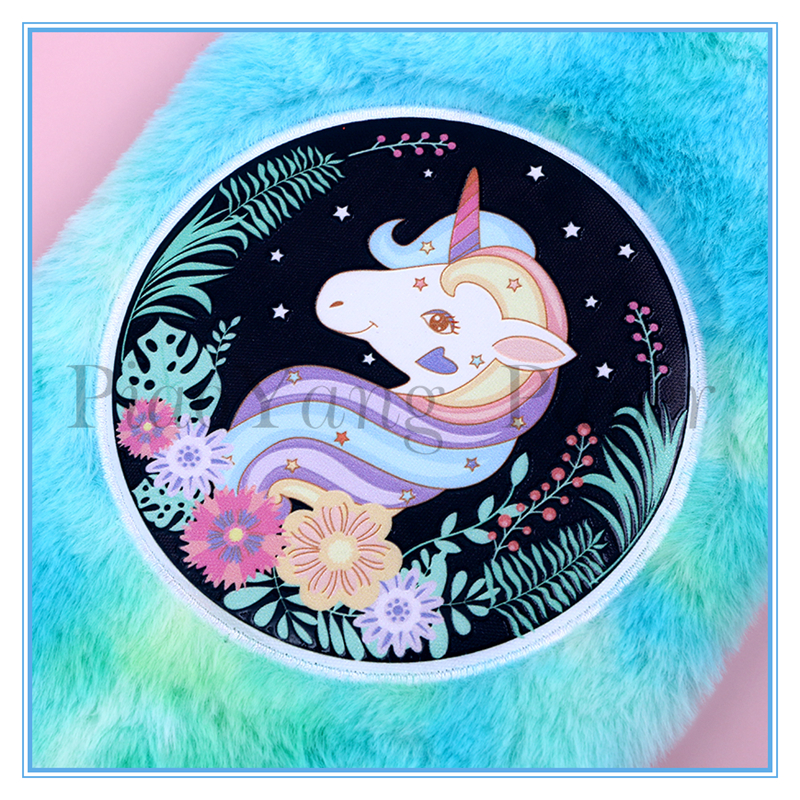 Cute Korean girl heart Unicorn hand book plush diary Student travel notes notebook Cute Korean girl heart Unicorn hand book plush diary Student travel notes notebook