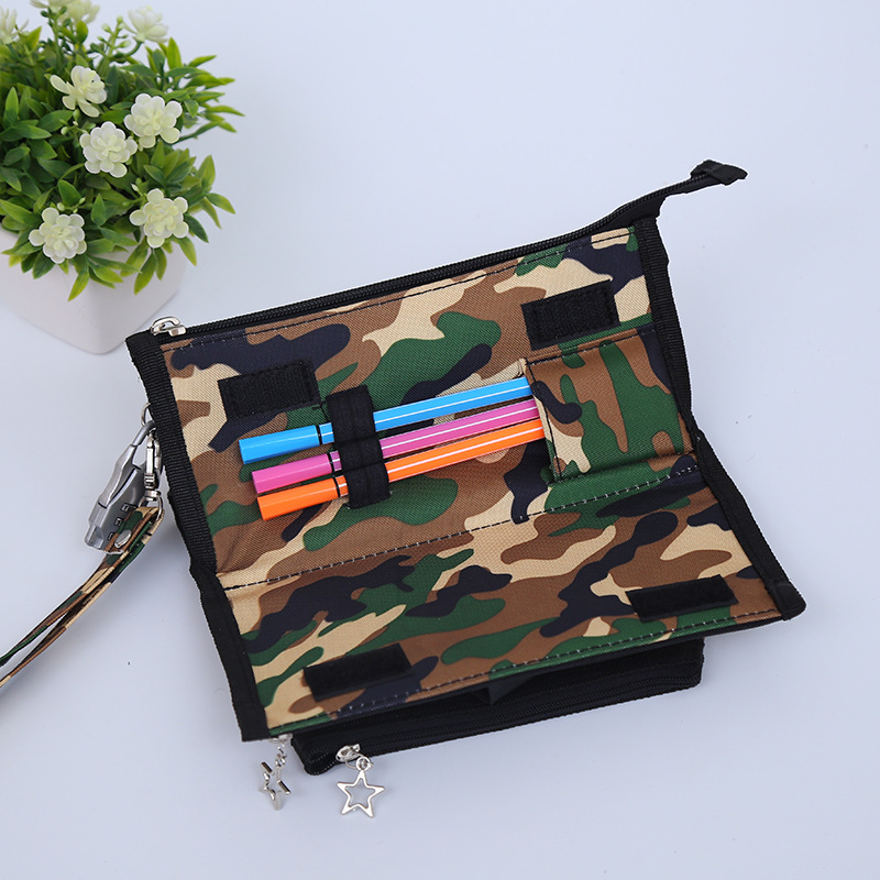 New camouflage through fire line gun model M4A1 boy pen bag pencil bag stationery bag New camouflage through fire line gun model M4A1 boy pen bag pencil bag stationery bag