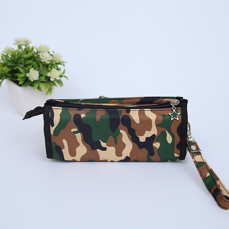 New camouflage through fire line gun model M4A1 boy pen bag pencil bag stationery bag New camouflage through fire line gun model M4A1 boy pen bag pencil bag stationery bag