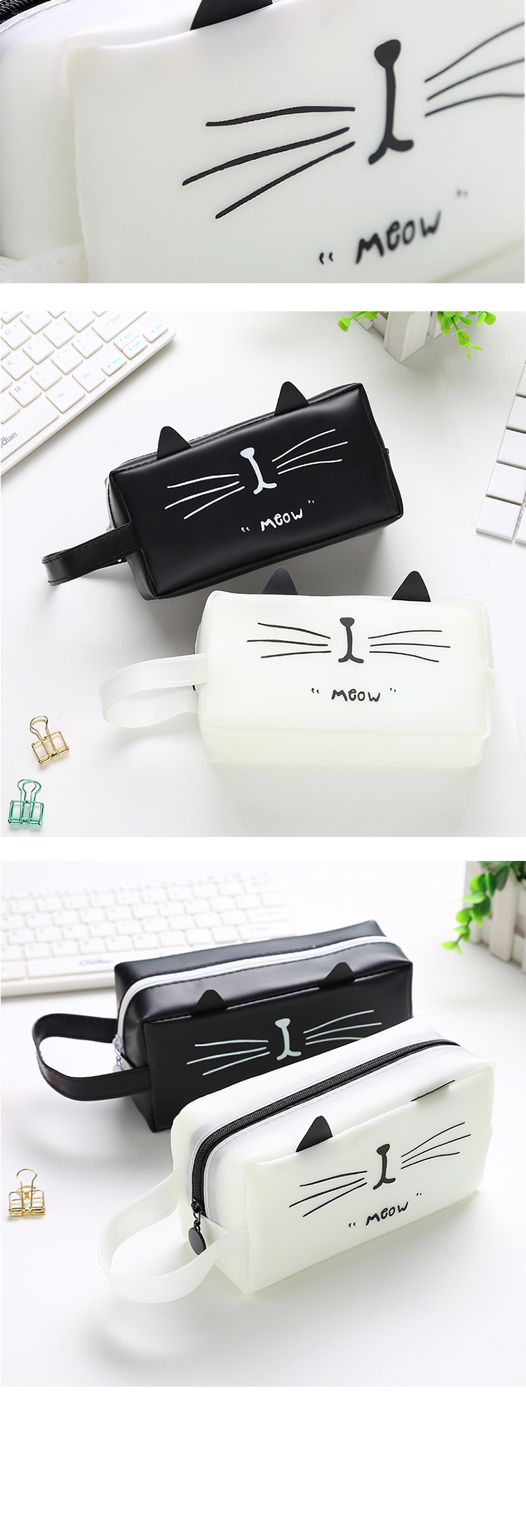 Cat kingdom pen bag cartoon characters students receive bags large capacity creative stationery box wholesale Cat kingdom pen bag cartoon characters students receive bags large capacity creative stationery box wholesale