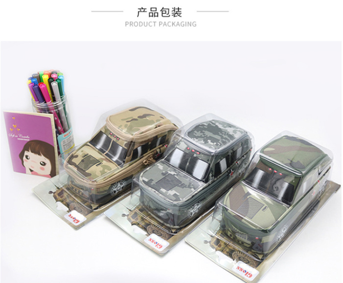 New camouflage suv pen bag with password lock large capacity simulation vehicle students stationery bag New camouflage suv pen bag with password lock large capacity simulation vehicle students stationery bag