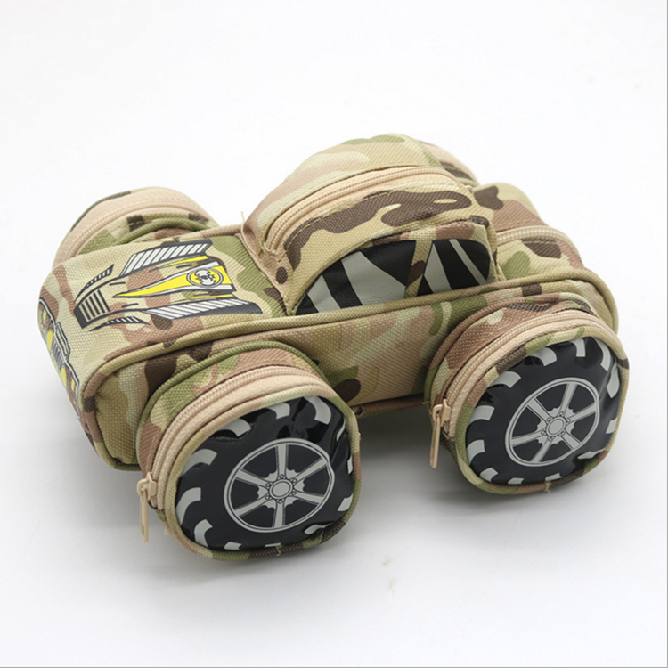 Speed four-wheel suv pen bag boys shape password lock to receive school children&#039;s stationery