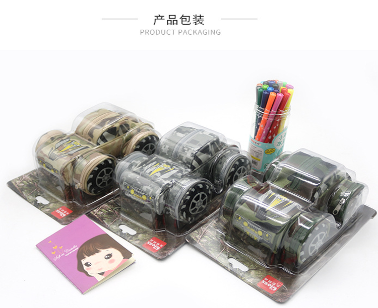 Speed four-wheel suv pen bag boys shape password lock to receive school children's stationery Speed four-wheel suv pen bag boys shape password lock to receive school children's stationery