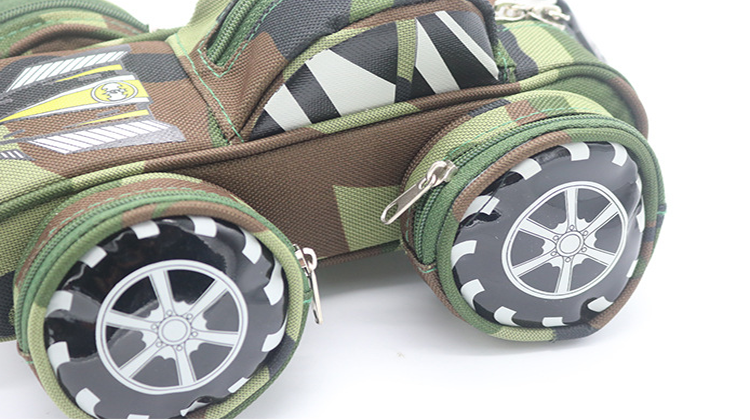 Speed four-wheel suv pen bag boys shape password lock to receive school children's stationery Speed four-wheel suv pen bag boys shape password lock to receive school children's stationery