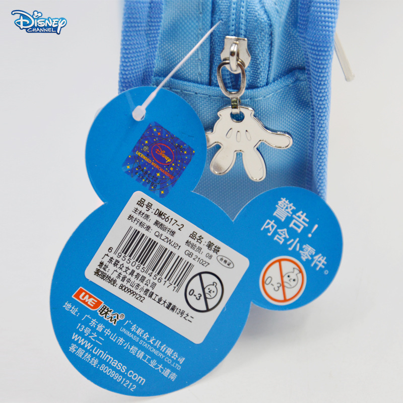 Sni special offer genuine cartoon creative pen bag Micky pen bag large capacity student pen bag wholesale