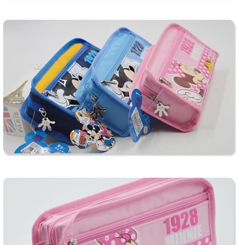 Sni special offer genuine cartoon creative pen bag Micky pen bag large capacity student pen bag wholesale Sni special offer genuine cartoon creative pen bag Micky pen bag large capacity student pen bag wholesale