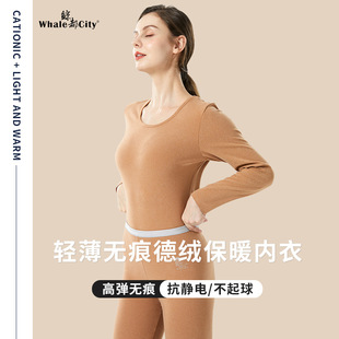 Winter Thick Lambskin Thermal Underwear Set 2021 New Silk Kneecap Long Johns for Men and Women Thermal Clothes