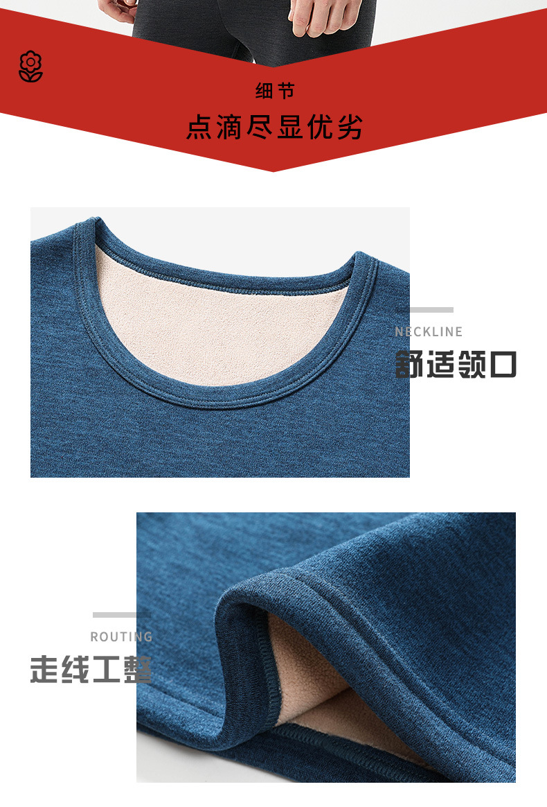 Winter Thick Lambskin Thermal Underwear Set 2021 New Silk Kneecap Long Johns for Men and Women Thermal Clothes