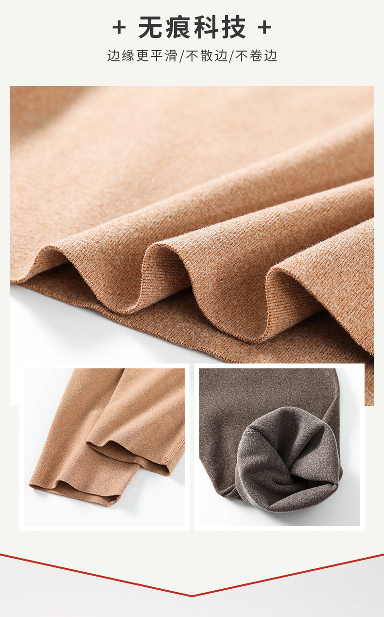 Winter Thick Lambskin Thermal Underwear Set 2021 New Silk Kneecap Long Johns for Men and Women Thermal Clothes