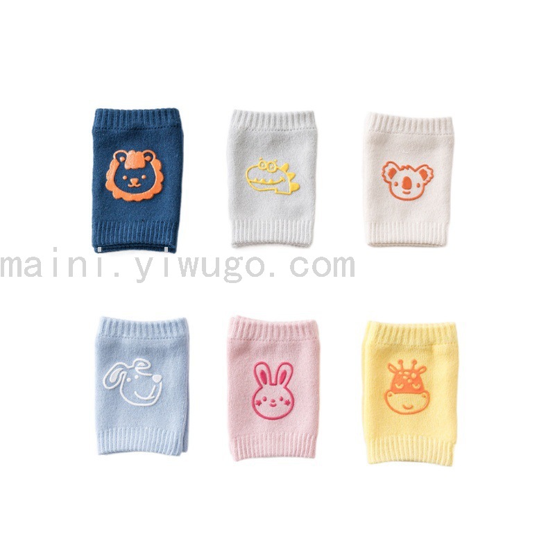 21 Summer Cartoon Mesh Baby Foot Sock Elbow Pad Toddler Crawling Knee Pad Children Knee Pad Baby&#039;s Kneecap