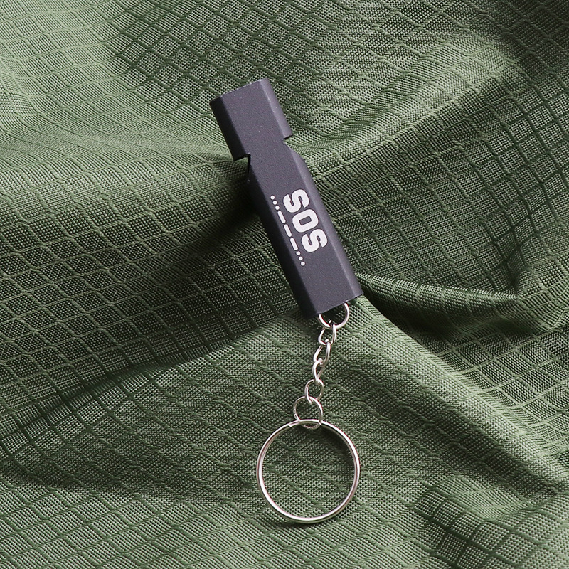 Whistle First Aid Whistle Double Tube Outdoor Survival Whistle Treble High Frequency Whistle Earthquake Relief Whistle