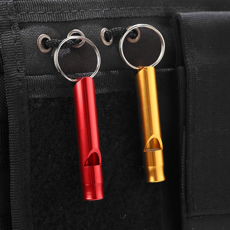 Large Whistle Aluminum Alloy Whistle Aluminum Alloy Whistle Survival Whistle Whistles for Life Pendant Outdoor