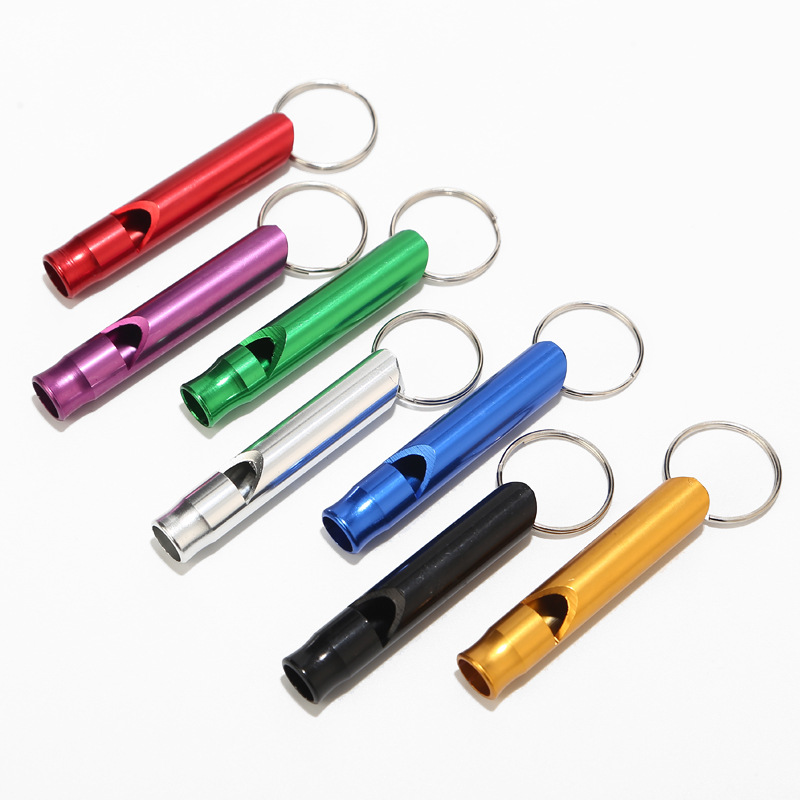 Large Whistle Aluminum Alloy Whistle Aluminum Alloy Whistle Survival Whistle Whistles for Life Pendant Outdoor