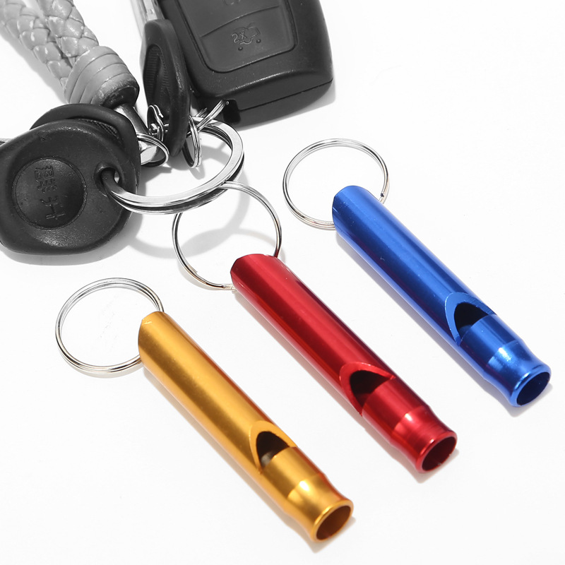 Large Whistle Aluminum Alloy Whistle Aluminum Alloy Whistle Survival Whistle Whistles for Life Pendant Outdoor