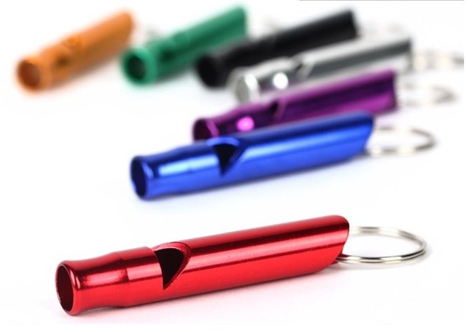 Large Whistle Aluminum Alloy Whistle Aluminum Alloy Whistle Survival Whistle Whistles for Life Pendant Outdoor