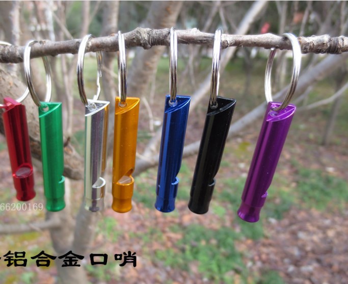 Large Whistle Aluminum Alloy Whistle Aluminum Alloy Whistle Survival Whistle Whistles for Life Pendant Outdoor