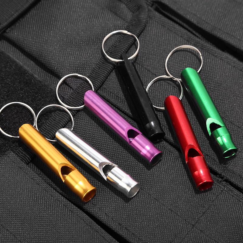 Large Whistle Aluminum Alloy Whistle Aluminum Alloy Whistle Survival Whistle Whistles for Life Pendant Outdoor