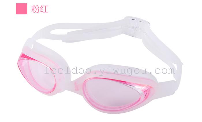 The new silicone swimming glasses HD anti fog goggles professional waterproof swimming goggles adult The new silicone swimming glasses HD anti fog goggles professional waterproof swimming goggles adult