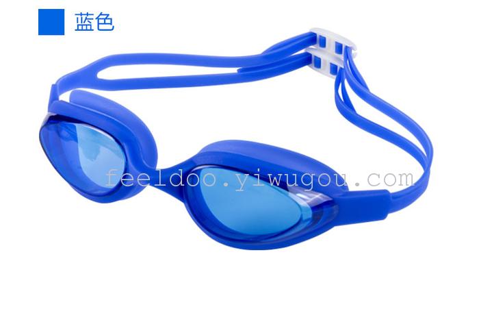 The new silicone swimming glasses HD anti fog goggles professional waterproof swimming goggles adult The new silicone swimming glasses HD anti fog goggles professional waterproof swimming goggles adult