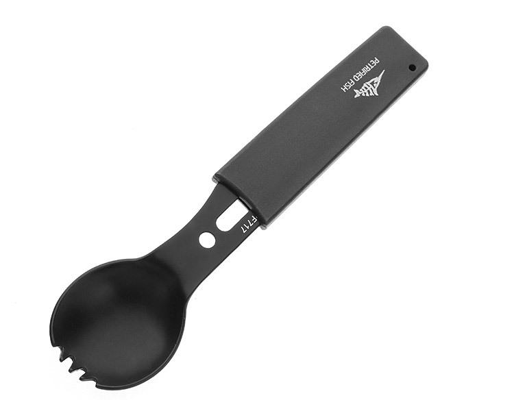 Multifunctional Camping Tableware Knife, Fork and Spoon Integrated Outdoor Knife Camping Survival Knife Treble Whistle Multifunctional Camping Tableware Knife, Fork and Spoon Integrated Outdoor Knife Camping Survival Knife Treble Whistle