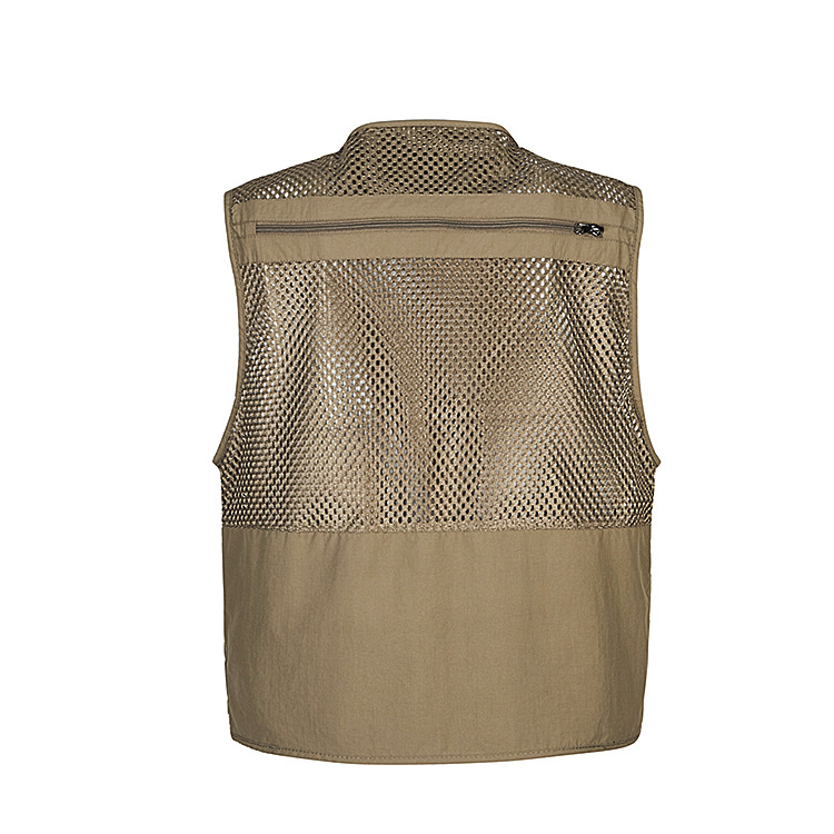 Print photo vest fishing Vest male Spring and Summer Mesh Jacket Outdoor Overalls Pocket dad Print photo vest fishing Vest male Spring and Summer Mesh Jacket Outdoor Overalls Pocket dad
