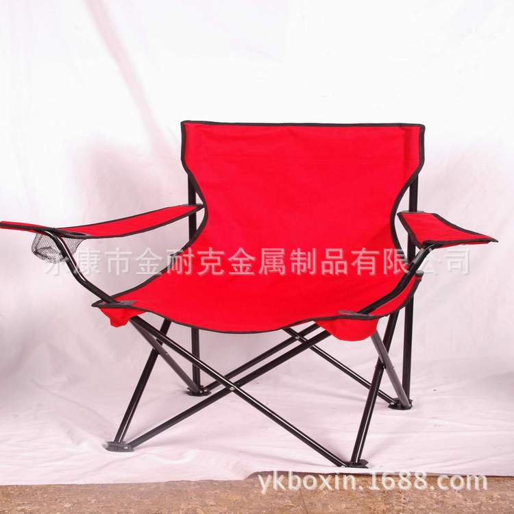 Factory Direct Sales Multicolor Printable Logo Casual Belt Armrest Beach Outdoor Folding Chair Fishing Small Chair