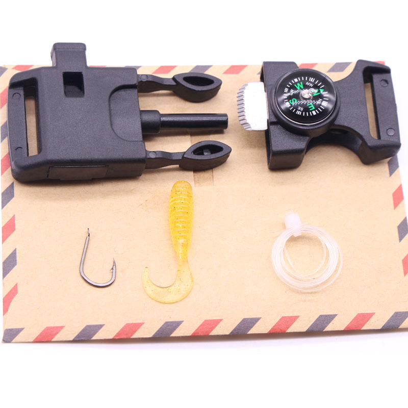 Landing Parachute Cord Rope Multifunctional Nine-in-One Paracord Bracelet Outdoor Survival Emergency Fire Escape Camping