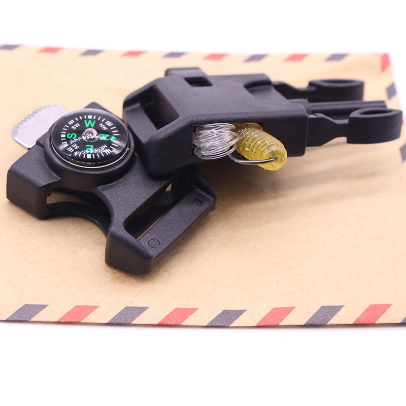 Landing Parachute Cord Rope Multifunctional Nine-in-One Paracord Bracelet Outdoor Survival Emergency Fire Escape Camping