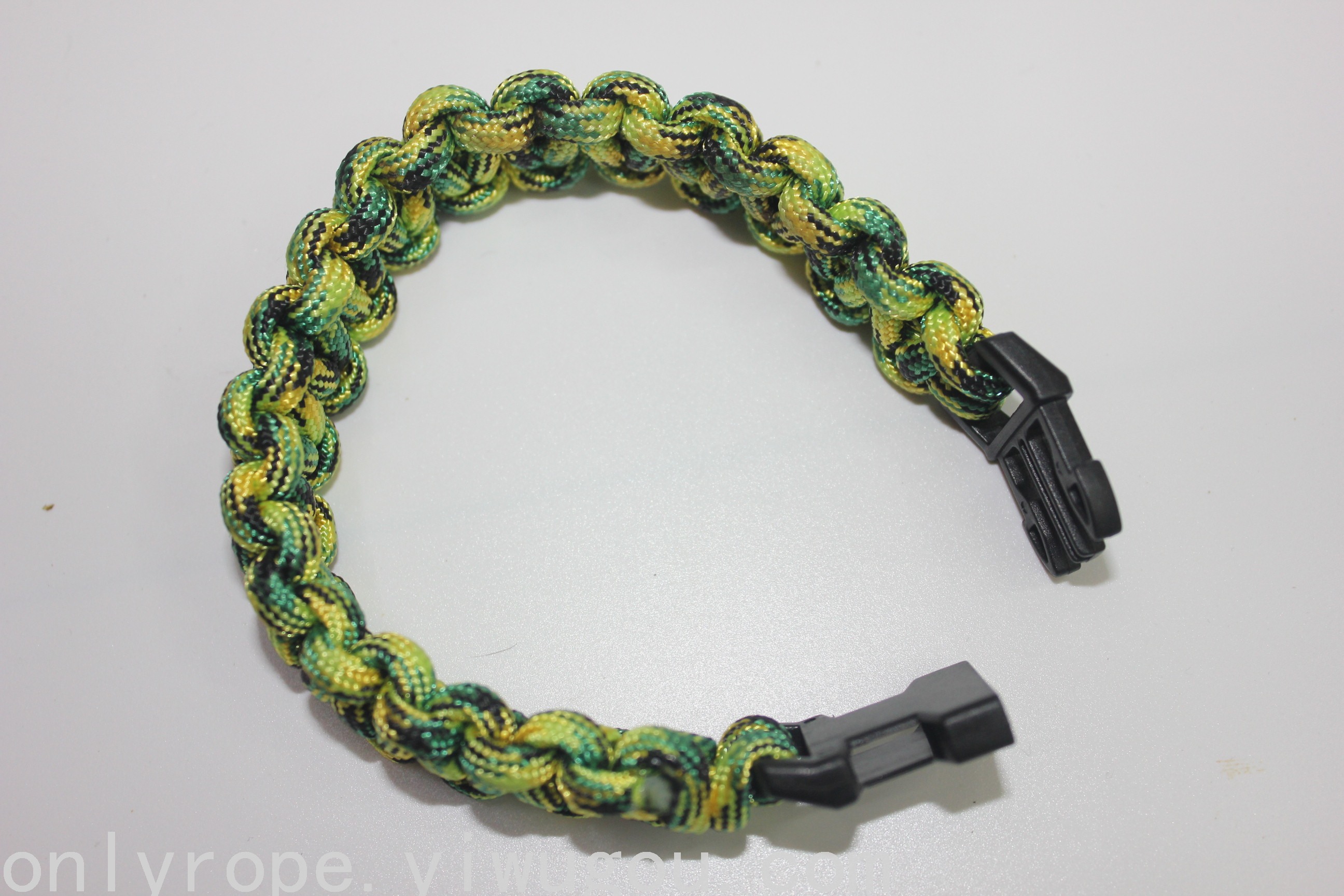 Parachute Cord Outdoor Survival Bracelet Wilderness Survival Bracelet Handmade Braided Rope