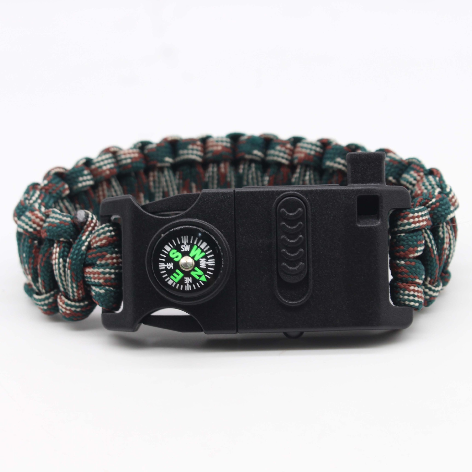 Paracord Bracelet Lighting Lamp Riding Outdoor Wilderness Survival Umbrella Rope Bangle Bracelet Life-Saving Knife