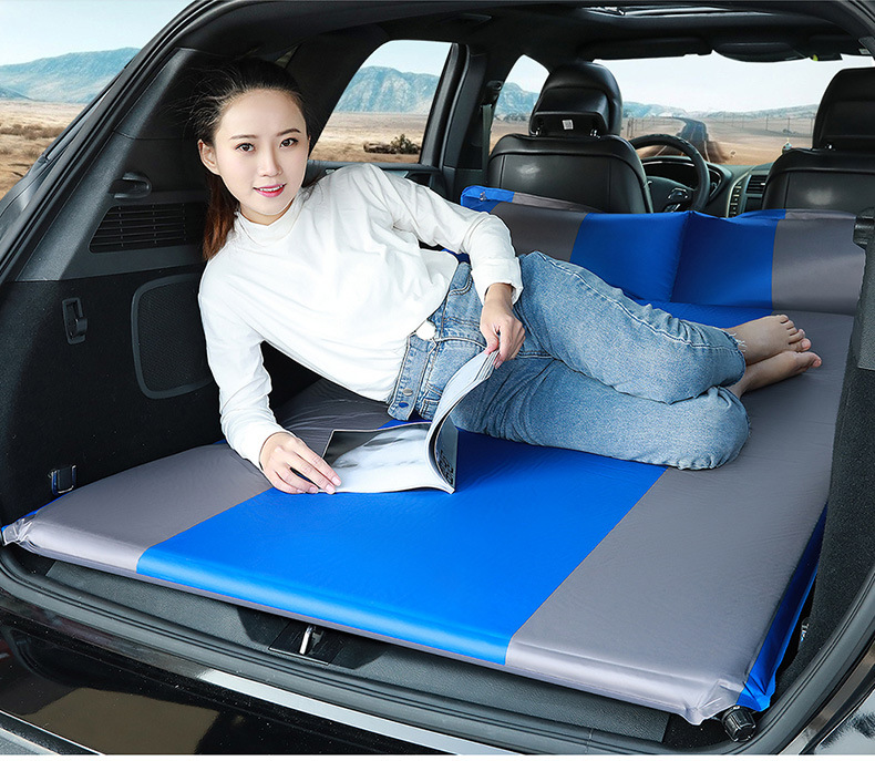 CarMounted Automatic Inflatable Mattress SUV Special Car MidBed Trunk Travel Bed Air Bed SelfDriving Travel Sleeping Mat CarMounted Automatic Inflatable Mattress SUV Special Car MidBed Trunk Travel Bed Air Bed SelfDriving Travel Sleeping Mat
