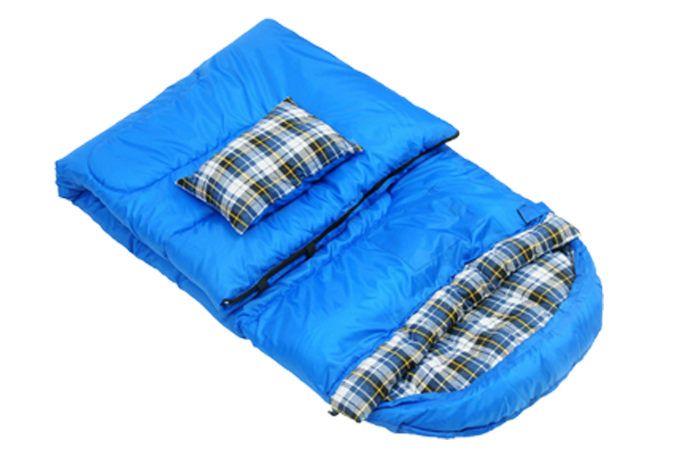 Outdoor camping autumn and winter warm pure cotton flannel with hood pillow sleeping bag 1.6/1.8/2.2/2.2/2.5kg Outdoor camping autumn and winter warm pure cotton flannel with hood pillow sleeping bag 1.6/1.8/2.2/2.2/2.5kg
